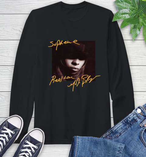 Mary J Blige Long Sleeve T-Shirt 2