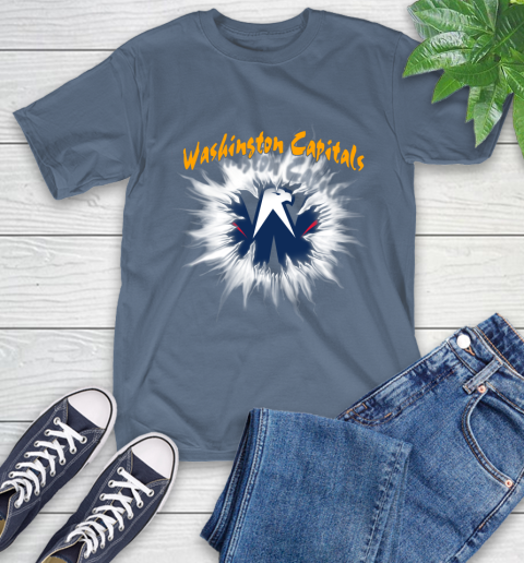Washington Capitals NHL Hockey Adoring Fan Rip Sports T-Shirt 8