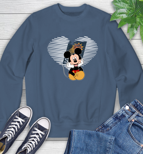 NBA Phoenix Suns The Heart Mickey Mouse Disney Basketball Sweatshirt 8