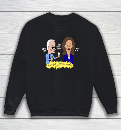 Biden Beavis Shirt Anti Biden and Kamala Harris Sweatshirt