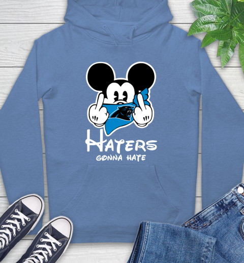 NFL Carolina Panthers Haters Gonna Hate Mickey Mouse Disney Football T Shirt_000 Hoodie 11