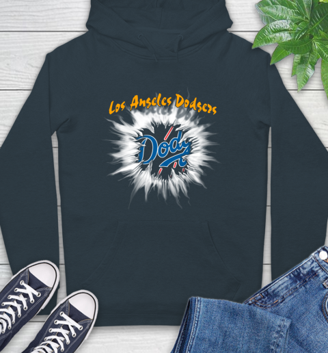 Los Angeles Dodgers MLB Baseball Adoring Fan Rip Sports Hoodie 7