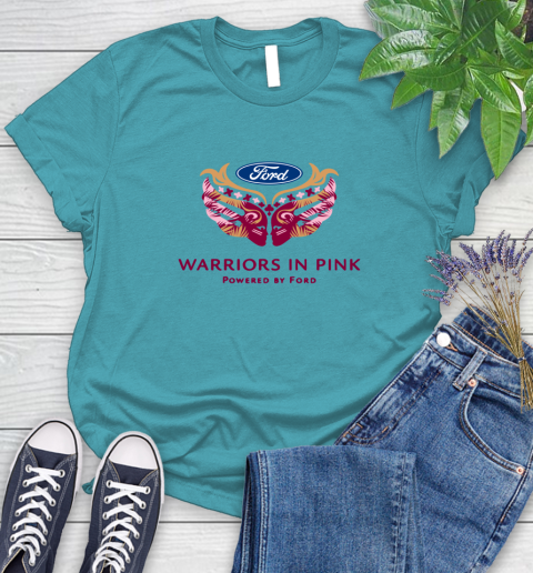 Ford cares warriors in pink Women's T-Shirt 11