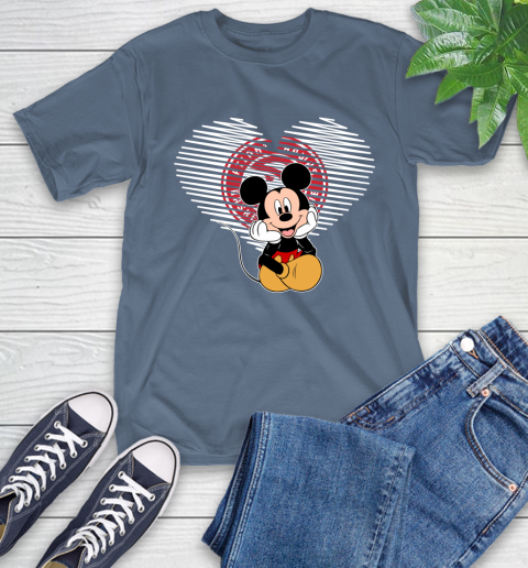 NBA Atlanta Hawks The Heart Mickey Mouse Disney Basketball T-Shirt 8