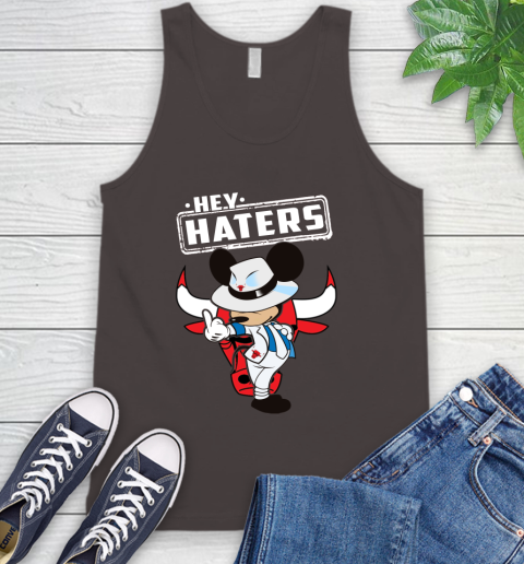 NBA Hey Haters Mickey Basketball Sports Chicago Bulls Tank Top 6