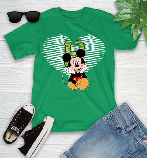 MLB Pittsburgh Pirates The Heart Mickey Mouse Disney Baseball T Shirt_000 Youth T-Shirt 8