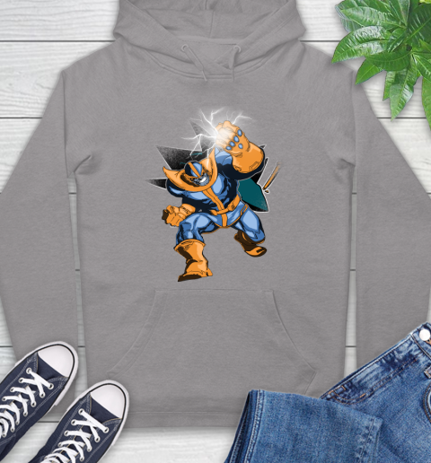 San Jose Sharks NHL Hockey Thanos Avengers Infinity War Marvel Hoodie 6