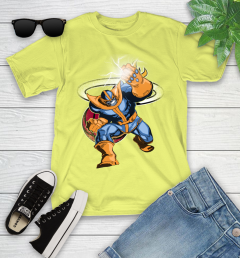 Miami Heat NBA Basketball Thanos Avengers Infinity War Marvel Youth T-Shirt 10