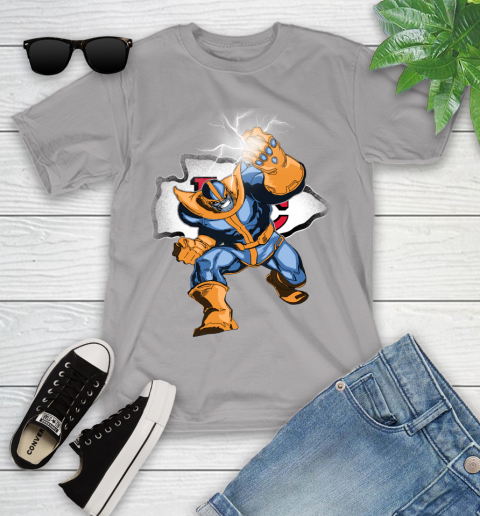 Kansas City Chiefs NFL Football Thanos Avengers Infinity War Marvel Youth T-Shirt 4