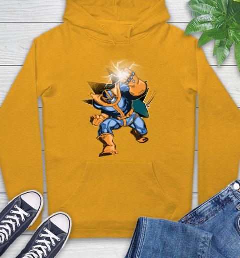 San Jose Sharks NHL Hockey Thanos Avengers Infinity War Marvel Hoodie 2