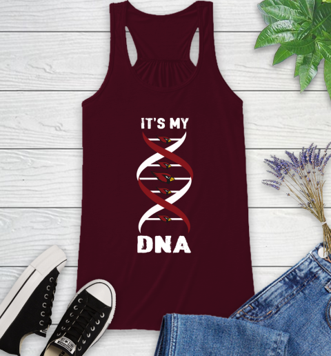 Arizona Cardinals NFL Football It's My DNA Sports Racerback Tank 2