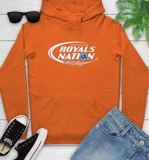 MLB A True Friend Of The Kansas City Royals Dilly Dilly Baseball Sports Youth Hoodie 4