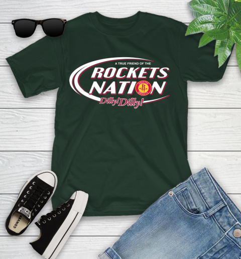 NBA A True Friend Of The Houston Rockets Dilly Dilly Basketball Sports Youth T-Shirt 5