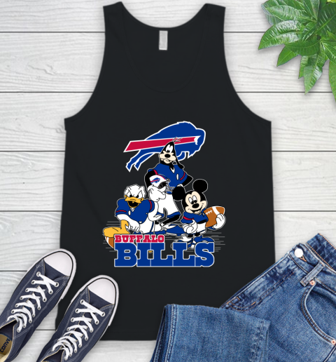 NFL Buffalo Bills Mickey Mouse Donald Duck Goofy Football Shirt Tank Top