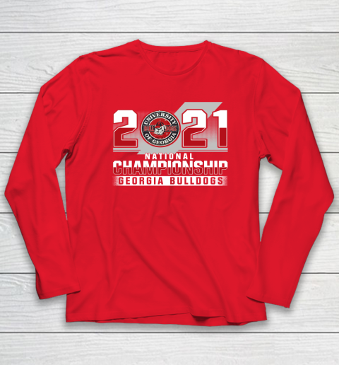 Georgia Bulldogs Championships 2021 Long Sleeve T-Shirt 14