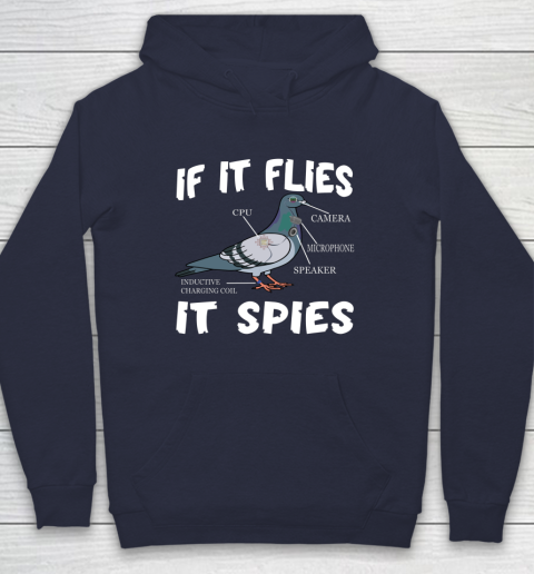 Birds Are Not Real Shirt Funny Bird Spies Conspiracy Theory Birds Hoodie 10
