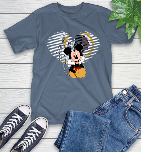 NFL Washington Redskins The Heart Mickey Mouse Disney Football T Shirt_000 T-Shirt 8