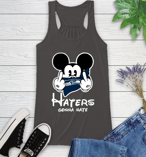 NFL Seattle Seahawks Haters Gonna Hate Mickey Mouse Disney Football T Shirt Racerback Tank 11