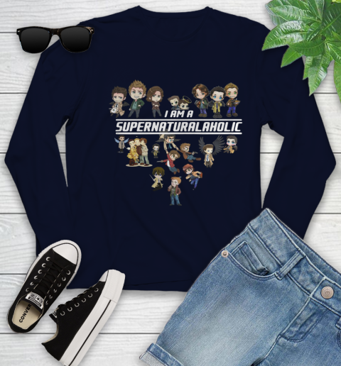 Iam_a_SupernaturalAHolic_Supernatural_A_Holic_Shirt Youth Long Sleeve 2