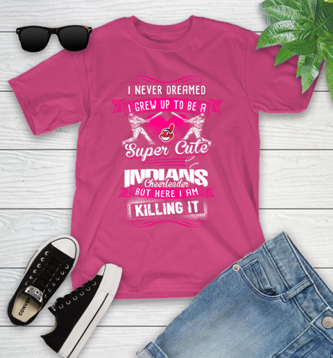 Pink cleveland indians shirt hotsell