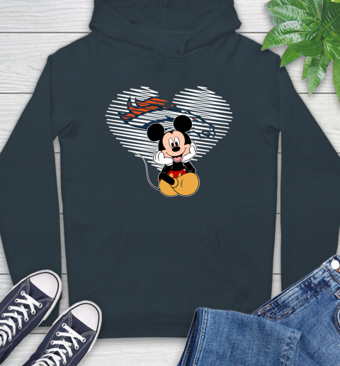 NFL Denver Broncos The Heart Mickey Mouse Disney Football T Shirt_000 Hoodie 7