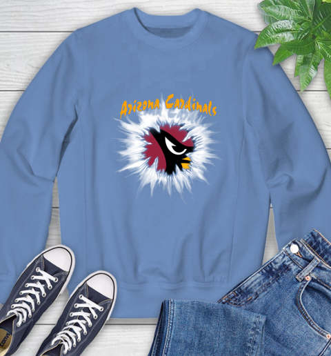 Arizona Cardinals NFL Football Adoring Fan Rip Sports Sweatshirt 11