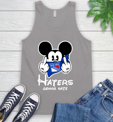NHL New York Rangers Haters Gonna Hate Mickey Mouse Disney Hockey T Shirt Tank Top 3