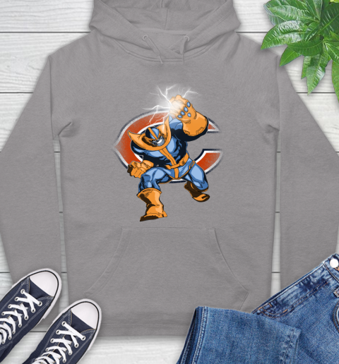 Chicago Bears NFL Football Thanos Avengers Infinity War Marvel Hoodie 6