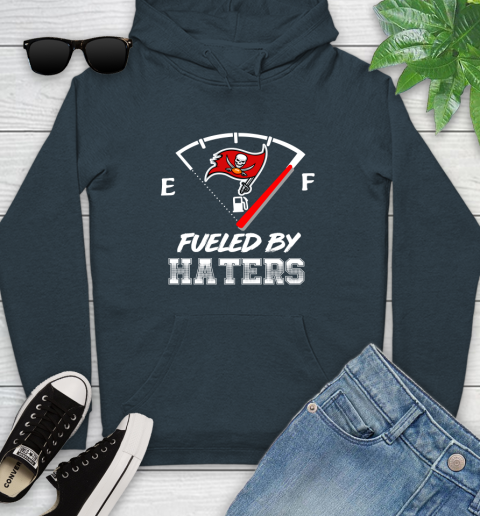 Tampa Bay Buccaneers NFL Football Fueled By Haters Sports Youth Hoodie 10