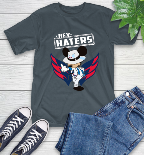 NHL Hey Haters Mickey Hockey Sports Washington Capitals T-Shirt 10