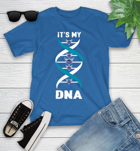 Charlotte Hornets NBA Basketball It's My DNA Sports Youth T-Shirt 12