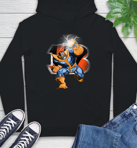 Cincinnati Bengals NFL Football Thanos Avengers Infinity War Marvel Hoodie