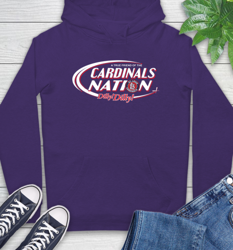 MLB A True Friend Of The St.Louis Cardinals Dilly Dilly Baseball Sports Hoodie 5