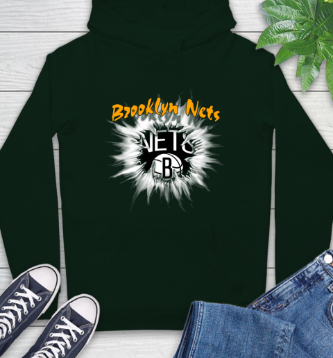 Brooklyn Nets NBA Basketball Rip Sports Hoodie 13 Brooklyn Nets NBA Basketball Rip Sports Hoodie - Image 13