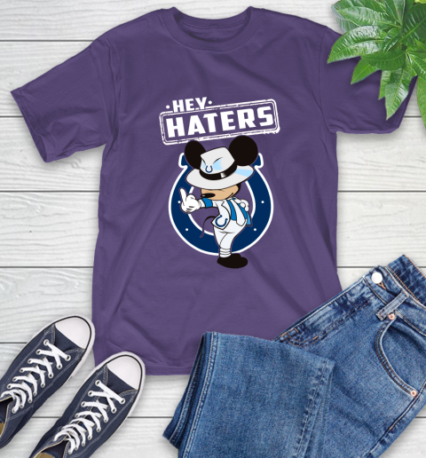 NFL Hey Haters Mickey Football Sports Indianapolis Colts T-Shirt 5