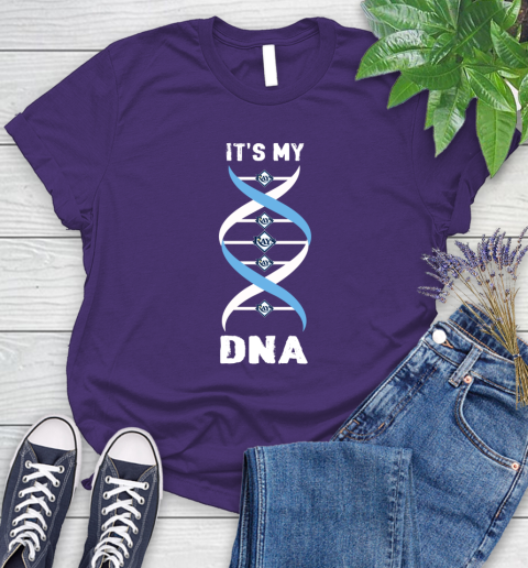 Tampa Bay ays MLB Baseball It's My DNA Sports Women's T-Shirt 4