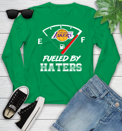 Los Angeles Lakers NBA Basketball Fueled By Haters Sports Youth Long Sleeve 7