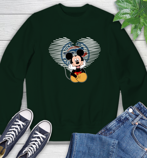 MLB Toronto Blue Jays The Heart Mickey Mouse Disney Baseball T Shirt_000 Sweatshirt 12