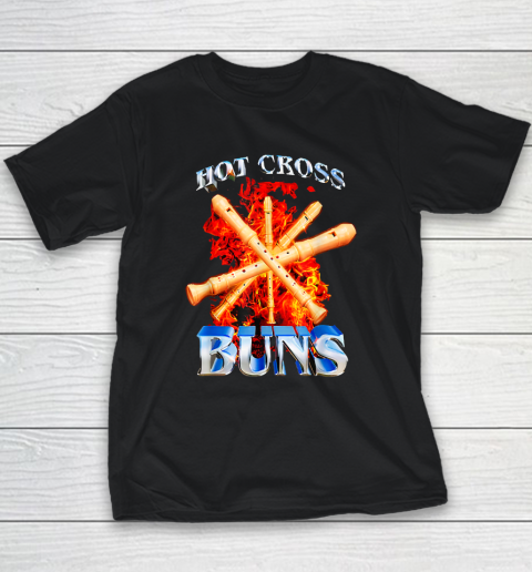 Hot Cross Buns Funny Youth T-Shirt