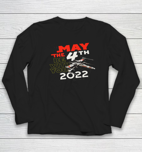 Star Wars May The 4th Be With You 2022 X Wing Long Sleeve T-Shirt