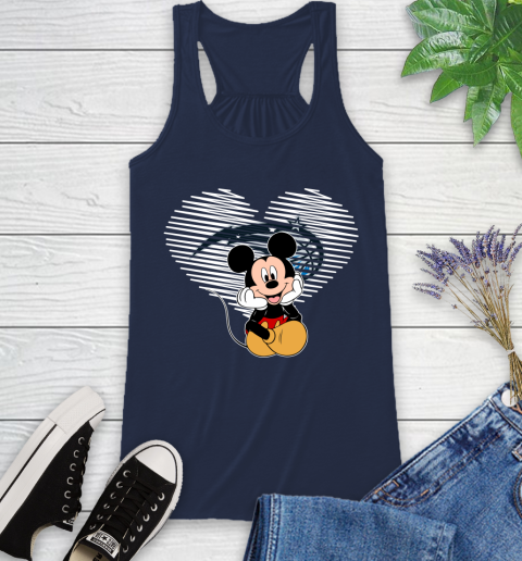NBA Orlando Magic The Heart Mickey Mouse Disney Basketball Racerback Tank 9