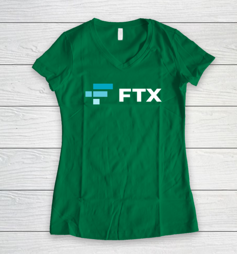 What Is Ftx On Umpire Women's V-Neck T-Shirt 3