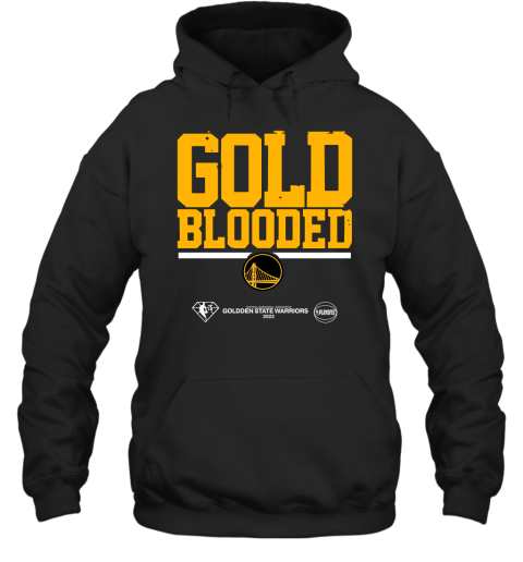 Gold Blooded Mantra 2022 Nba Golden State Warriors Playoffs Hoodie