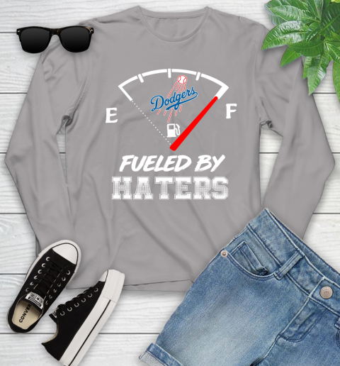 Los Angeles Dodgers MLB Baseball Fueled By Haters Sports Youth Long Sleeve 5