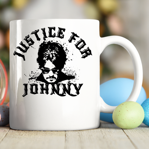 Justice For Johnny Depp Meme Ceramic Mug 11oz