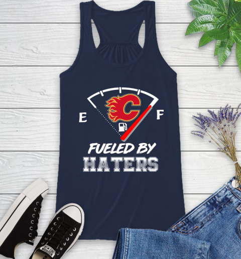 Calgary Flames NHL Hockey Fueled By Haters Sports Racerback Tank 9