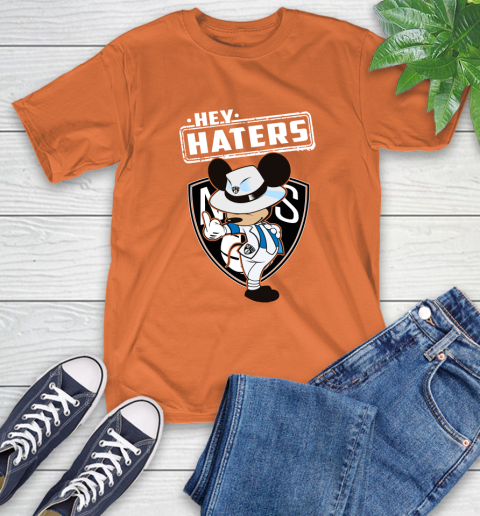 NBA Hey Haters Mickey Basketball Sports Brooklyn Nets T-Shirt 4