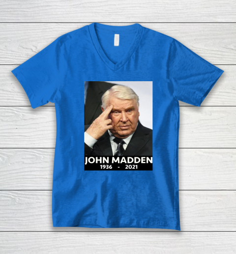 John Madden 1936  2021 V-Neck T-Shirt 10