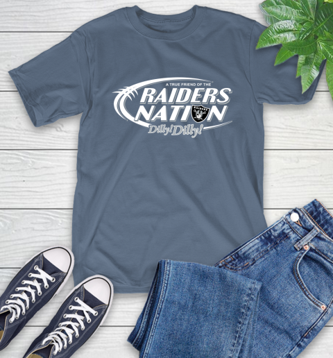 NFL A True Friend Of The Oakland Raiders Dilly Dilly Football Sports T-Shirt 8