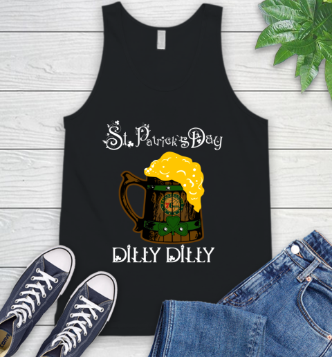 NBA Philadelphia 76ers St Patrick's Day Dilly Dilly Beer Basketball Sports Tank Top
